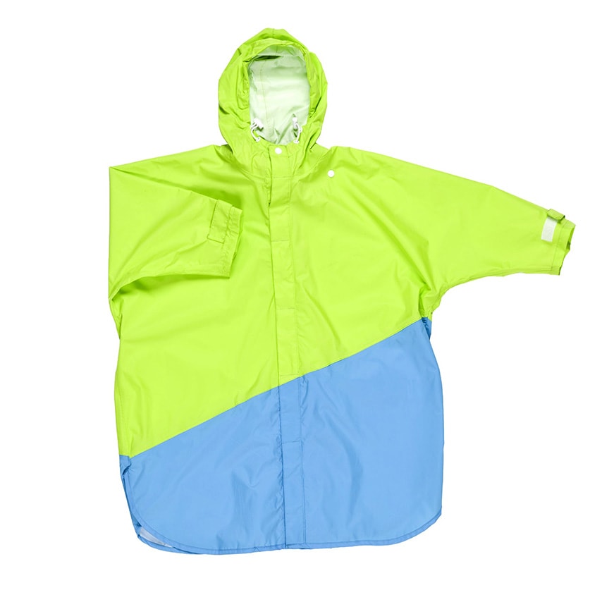 PORD Rainwear Kids110 Green x Blue