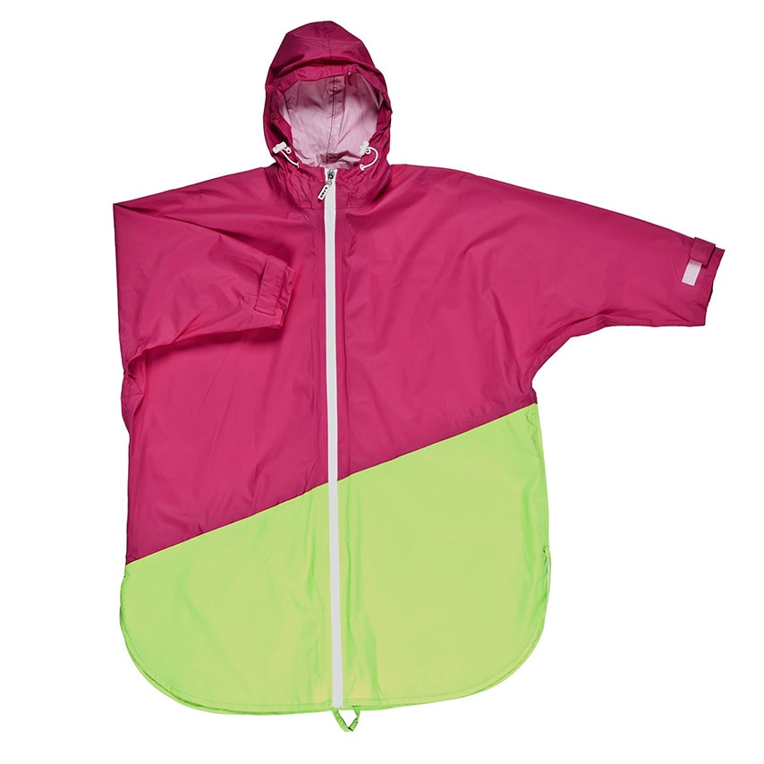 PORD Rainwear Kids130 Pink x Green