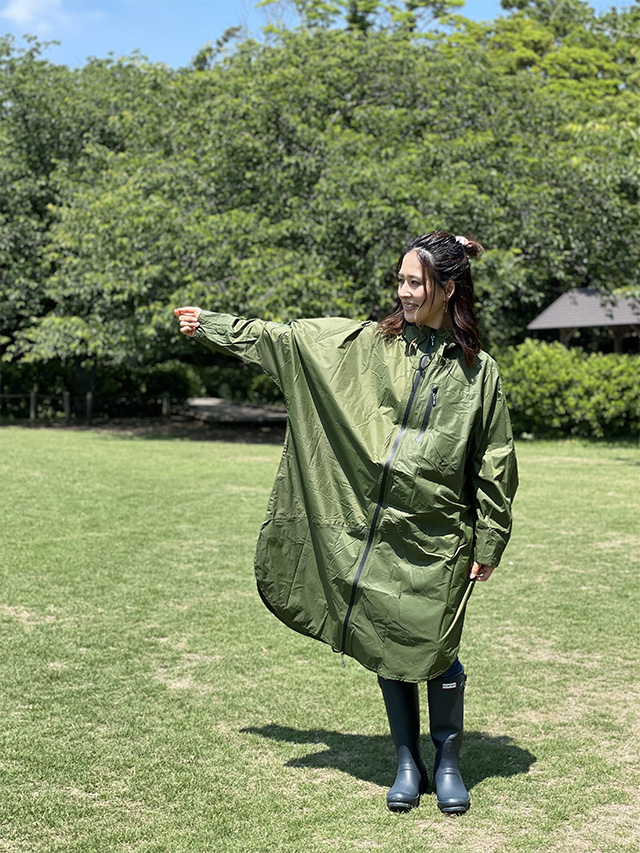 PORD Rainwear Ladies Army Green